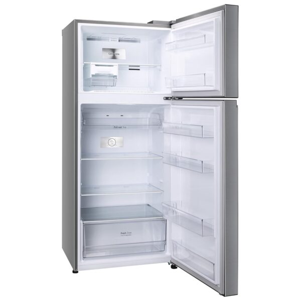 LG 398 L 2 Star Frost-Free Smart Inverter Double Door Refrigerator (2023 Model, GL-S422SPZY, Shiny Steel, Convertible with Express Freezing) - Image 8