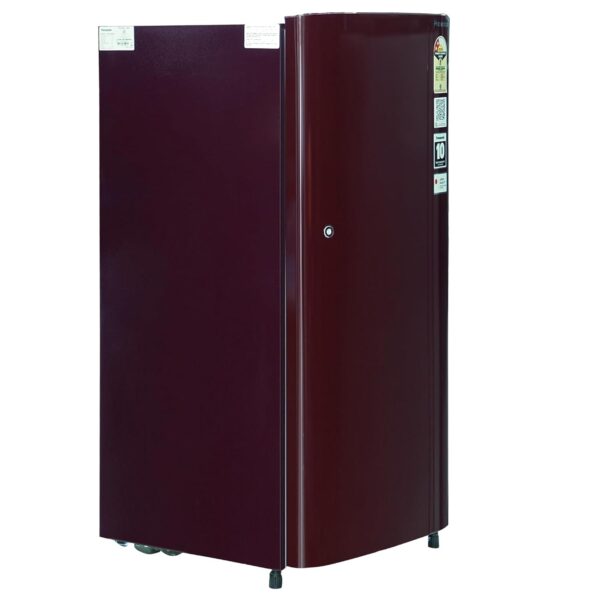 Panasonic NR-A202BURN 190L 2 Star Single Door Refrigerator – Direct Cool, Energy Efficient, Stylish Solid Wine - Image 2