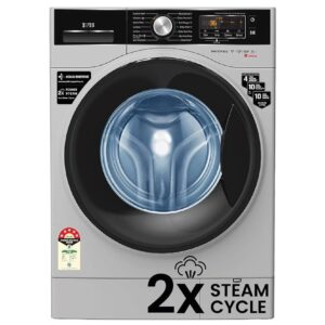 IFB 8 Kg 5 Star Front Load Washing Machine 2X Power Steam (SENATOR SXS 8012, Silver, In-built Heater, 4 years Comprehensive Warranty)