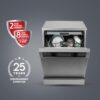 IFB 16 Place Settings with DeepClean® Technology Powered by AI Freestanding Dishwasher (Neptune SX16, Pearl Grey, Auto Door Open for Effective Drying, Interior LED Lighting) - Image 4