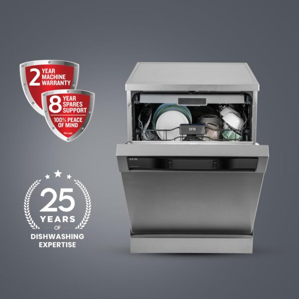 IFB 16 Place Settings with DeepClean® Technology Powered by AI Freestanding Dishwasher (Neptune SX16, Pearl Grey, Auto Door Open for Effective Drying, Interior LED Lighting) - Image 4