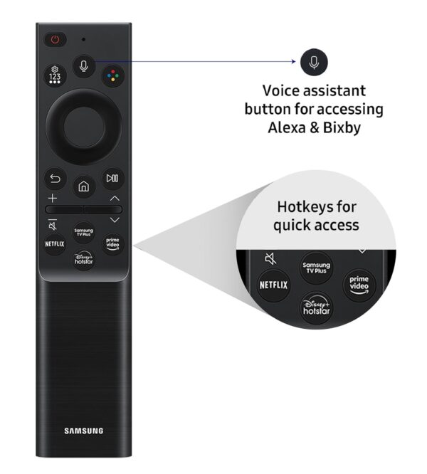 Samsung 163 cm (65 inches) 4K Ultra HD Smart LED TV UA65DU7660KLXL (Black) - Image 5