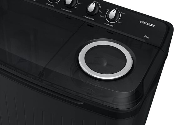 Samsung 8.5 Kg 5 Star Semi Automatic Top Load Washing Machine (WT85B4200GD/TL,DARK GRAY) - Image 5