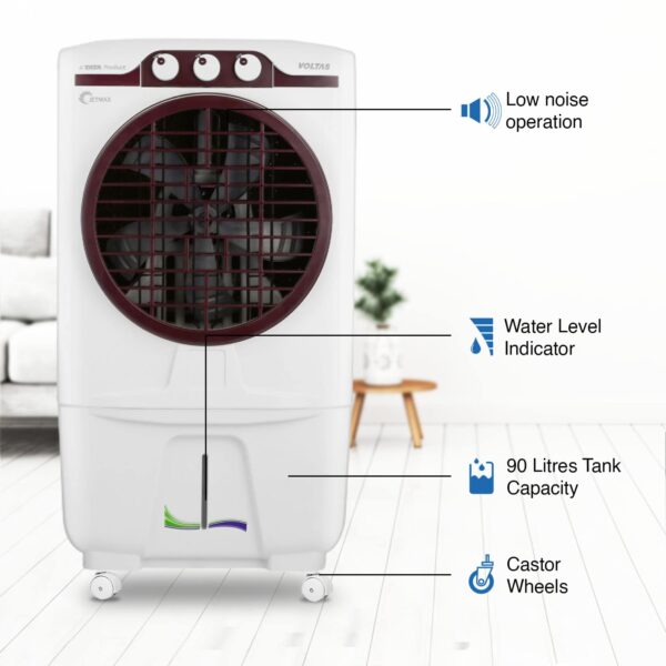 Voltas Desert Cooler - 90L, White - Image 3