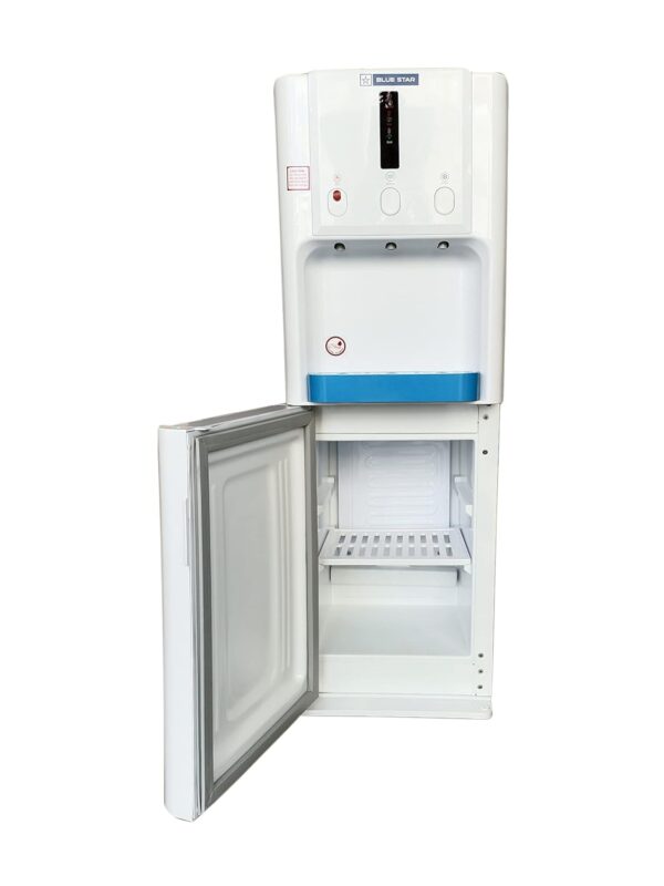 Blue Star Ua Series Bottled Water Dispenser 3 Tap Flr (Hot, Cold, Normal) | 5 Liter/Hour Water Capacity, Carbon Block, White - Image 5