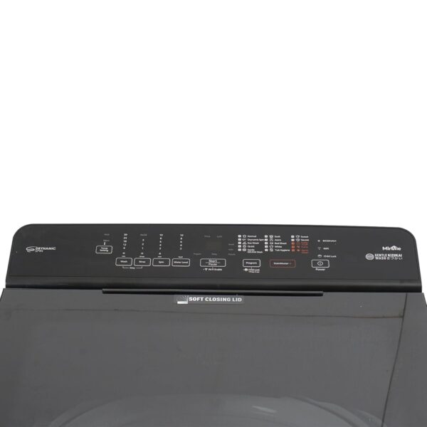 Panasonic 8 kg 5 Star Wi-Fi Fully Smart Automatic back panel Top Load Washing Machine (V11, NA-F80V11ERB, 15 Wash Programs & Built In Heater,Drynamic Spin, Gentle Kizukai Wash Stainless Steel) - Image 2