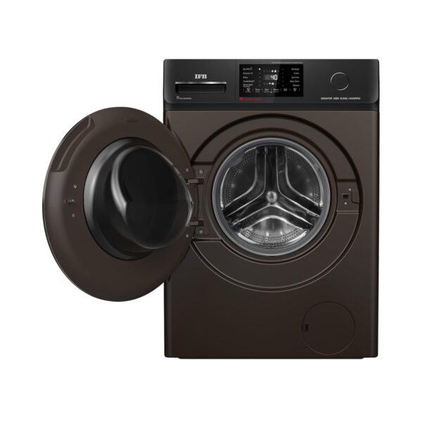 IFB 8 Kg 5 Star Powered by AI with 9 Swirl Wash, Fully Automatic Front Load Washing Machine (Senator MBN 8014, Steam Refresh Program with Eco Inverter, Mocha, 2024) - Image 4