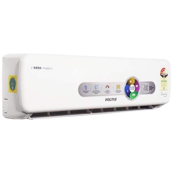 Voltas 1.5 Ton 3 Star 4-in-1 Convertible Inverter Split AC, 183V Vectra Magnum (100 percent Copper, Turbo tech, Dual temp display, Anti-Fungal) - Image 4