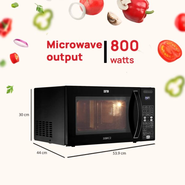 IFB 30 L Convection Microwave Oven (30BRC2, Black) Standard - Image 2