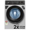 IFB 7 Kg 5 Star Front Load Washing Machine 2X Power Steam (ELITE ZSS 7012, Silver, In-built Heater, 4 years Comprehensive Warranty)