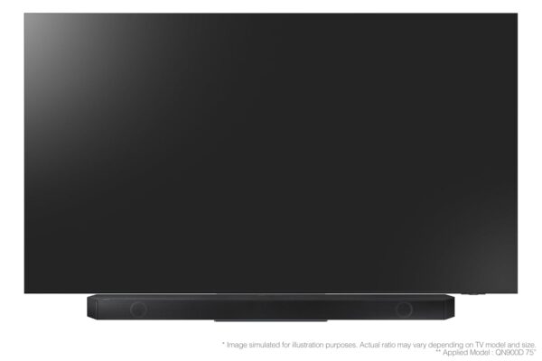 Samsung 656 W 11.1.4 ch (HW-Q990D/XL) Wireless Dolby Atmos Soundbar with Subwoofer, Center/Up/Side Firing Speakers, Surround Sound, Built-in Alexa, AirPlay2, Wi-Fi, Bluetooth, HDMI (Graphite Black) - Image 9