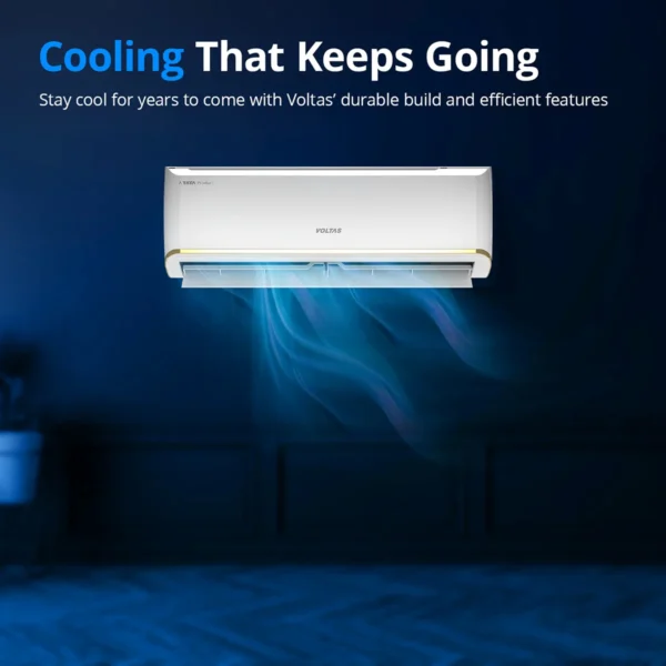 Voltas Adjustable Inverter Split AC, 1.5 Ton, 3 Star - 183V Zen Gold - Image 6