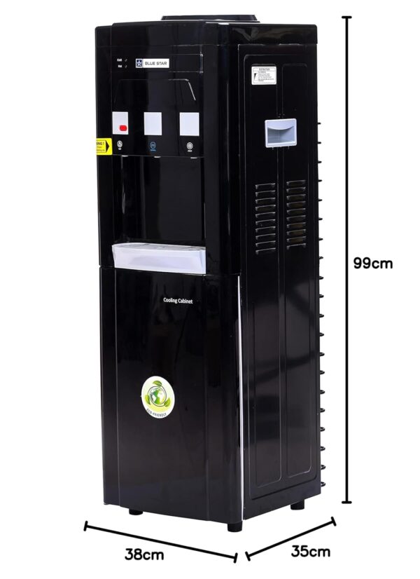 Blue Star Water Dispenser with Refrigerator - Black Color,14 Litre - Image 6