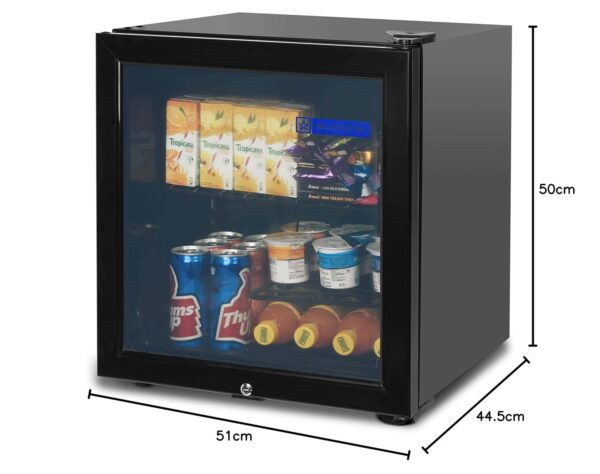 Blue Star VC65D Single Door Visi Cooler (55 Ltrs, 3 shelves, Black) - Image 5