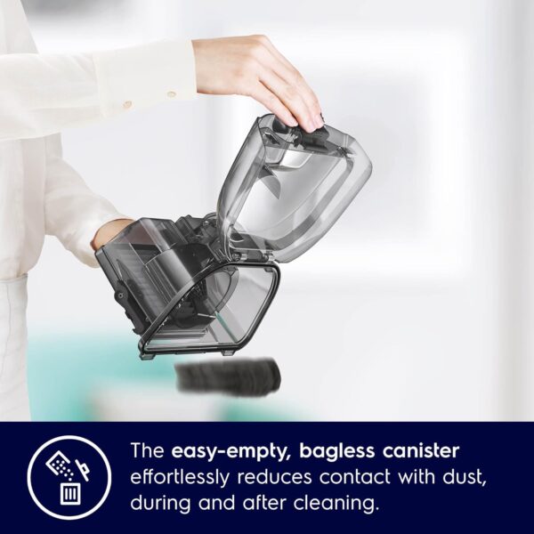 Electrolux CompactGo Canister Bagless Vacuum Cleaner for Home, 1600 W, HEPA Filter, Dust Pro, 16A Plug, 2-in-1 Crevice & Upholstery Nozzle, Watermelon Red, Z1231WR - Image 7