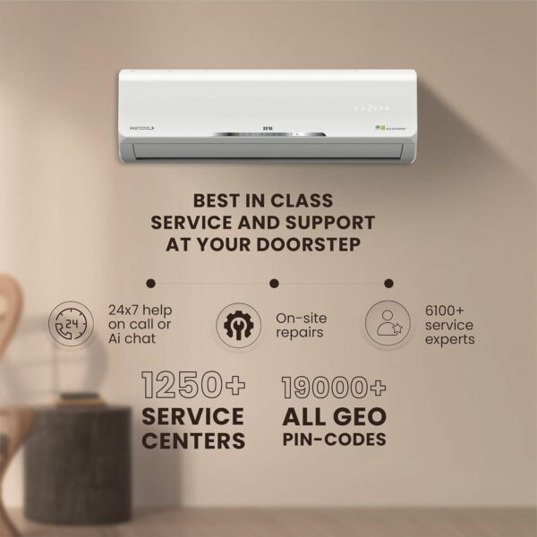 IFB 2025 Model Silver Star Series 1.5 Ton 3 Star Split AC with HD Compressor, AI, Dual Gold Fin, Nano Tek Coating & 8-in-1 Flexi Mode – White (CI173SS22RGM1, Copper Condenser) - Image 14