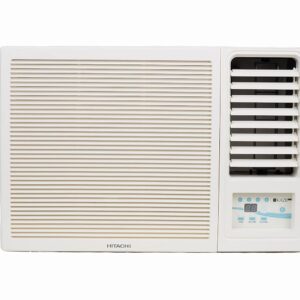 Hitachi 1 Ton 2 Star Window AC (Copper, Dust Filter, 2021 Model, RAW312HEDO, White)