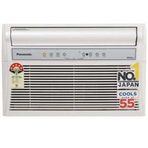 Panasonic 1.5 Ton 5 Star Inverter Window AC (Copper Condenser, PM 0.1 Filter, Eco Mode, Powerful Mode, CW-XN185BGT, White)