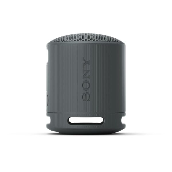 Sony SRS-XB100 Wireless Bluetooth Portable Lightweight Super-Compact Travel Speaker, Extra-Durable IP67 Waterproof & Dustproof, 16 Hrs Batt, Versatile Strap, Extra Bass & Hands-Free Calling-Black - Image 2