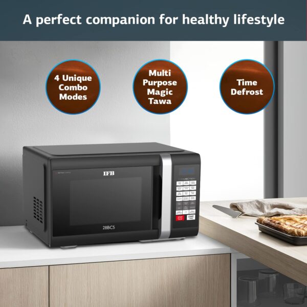 IFB 28 L Convection Microwave Oven (28BC5, Black) - Image 7