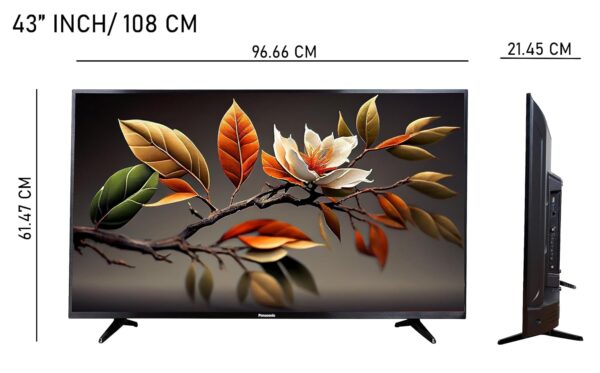 Panasonic 108 cm (43 inches) 4K Ultra HD Smart LED Google TV TH-43MX740DX (Black, 4K Color Engine, HDR 10, Dolby Digital, Chromecast Built-in) - Image 7