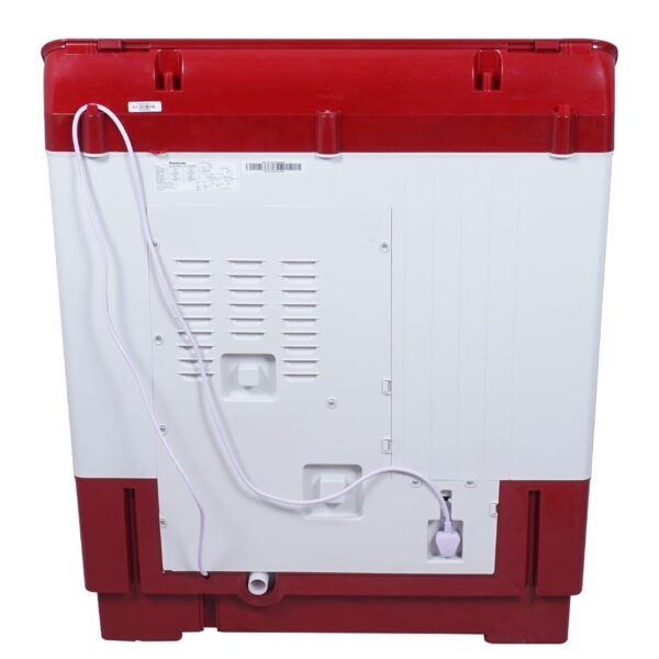 Panasonic 12 kg 5 Star Semi-Automatic Glass Lid Top Loading Washing Machine with Powerful Motor (NA-W120H6RRB, Red, Active Foam System) - Image 7