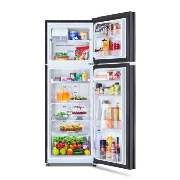 Whirlpool 265 L 2 Star Frost-Free Double Door Refrigerator (NEOFRESH GD PRM 278 2S, Crystal Black, Glass Door) - Image 7