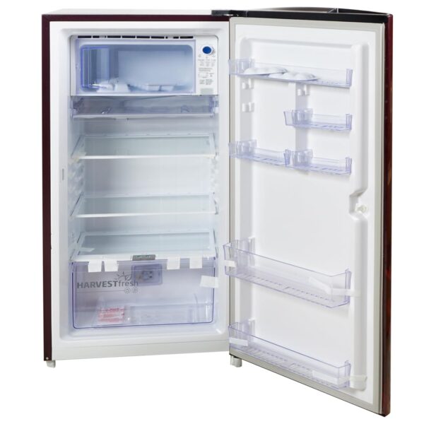 Voltas Beko 185 L, 4 Star, Direct Cool Single Door Refrigerator with Harvest Fresh Technology (RDC220B/W0DWE0MH000GD, Dahlia Wine) - Image 6