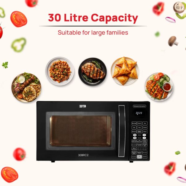 IFB 30 L Convection Microwave Oven (30BRC2, Black) Standard - Image 6