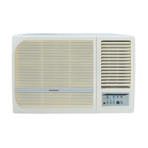 Kelvinator 1 Ton 2 Star Fixed Speed 5 In 1 Expandable Window Ac (Copper, 2023 Model, White With Blue Fin Coating,PM 2.5 Filter KAW-F12BPSC),5 Year Comprehensive Warranty