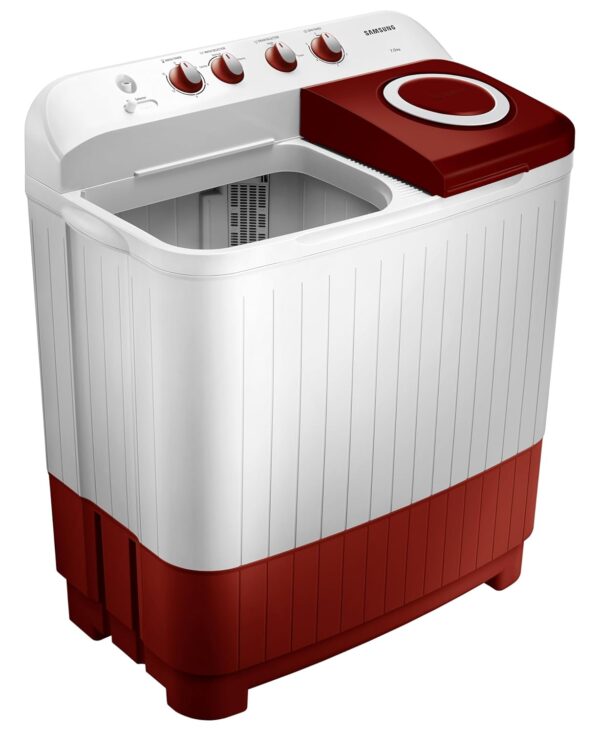 Samsung 7 kg, 5 Star, Semi-Automatic Top Load Washing Machine (WT70C3000RR/TL, Air Turbo Drying, Light Gray) - Image 5