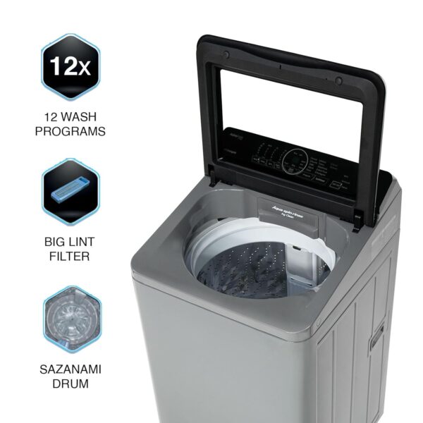 NA-F65X10CRB 6.5 kg Fully Automatic Top Load- Silver Color - Image 4