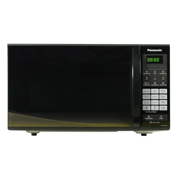 Panasonic 27 L Black Mirror, Heat , stainless steel cavity, Magic Grill Convection Microwave Oven  (NN-CT645BFDG, Black)