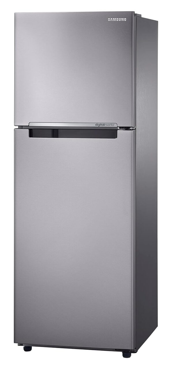 Samsung 236L 2 Star Inverter Frost-Free Double Door Refrigerator Appliance (RT28C3042S8/HL,Elegant Inox) - Image 2