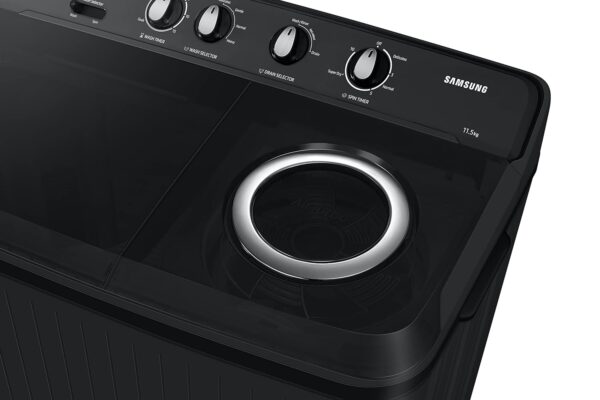 Samsung 11.5 Kg Semi-Automatic Top Load Washing Machine Appliance (WT11A4260GD/TL,Dark Gray) - Image 5