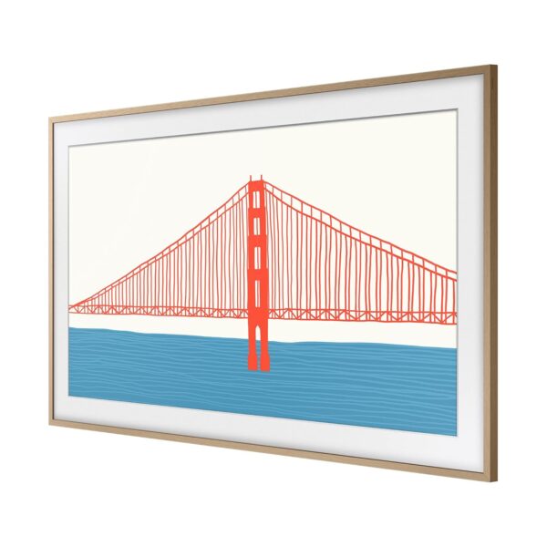 Samsung The Frame TV 65 inch Bezel (Teak Color, VG-SCFF65TKBXL) - Image 8