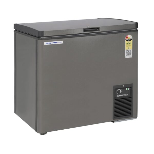 VOLTAS 205 L Single Door White and Grey Hard Top Deep Freezer, CVF205 SA2-P-PL - Image 4