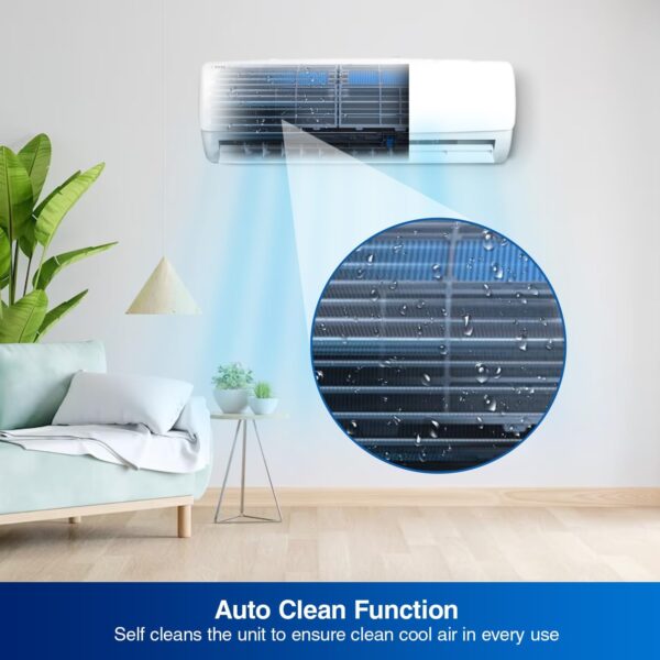 Voltas 1 Ton 3 Star Adjustable Inverter Split AC(Copper, 123V Vectra Elegant, 4-in-1 Adjustable Mode, White) - Image 6