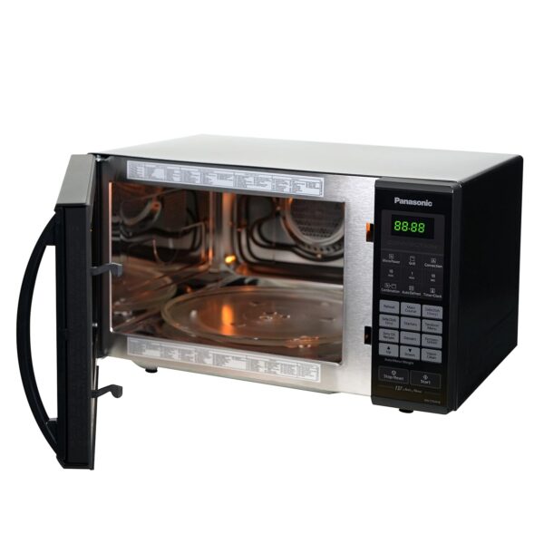 Panasonic 27 L Black Mirror, Heat , stainless steel cavity, Magic Grill Convection Microwave Oven  (NN-CT645BFDG, Black) - Image 5