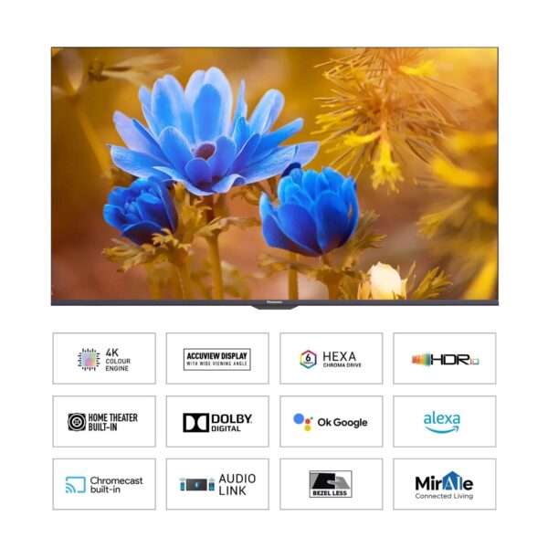 Panasonic 139cm (55 Inches) 4K Ultra HD Smart Google LED TV TH-55MX750DX (Black) - Image 7