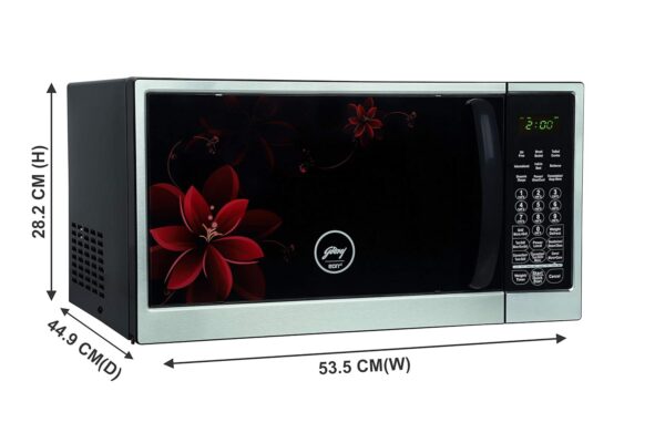 Godrej 30 L Convection Microwave Oven (GME 730 CR1 PZ Wine Lily, Wine Lily) - Image 4