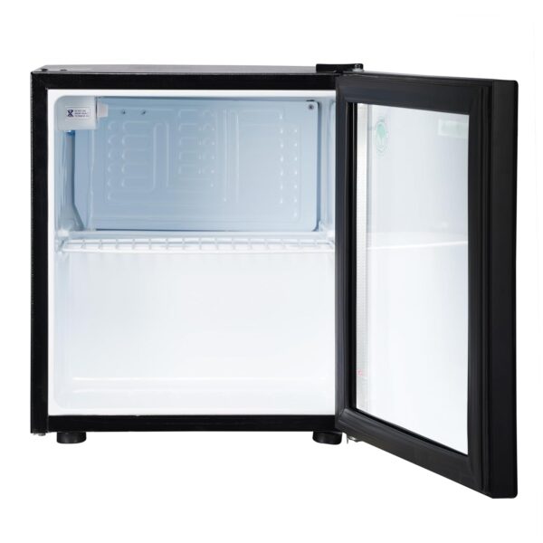 Voltas 50 Litres, Counter Top Glass Door Mini Bar/Visi Cooler, With Antibacterial Gasket (VC GT 50, Black) - Image 2