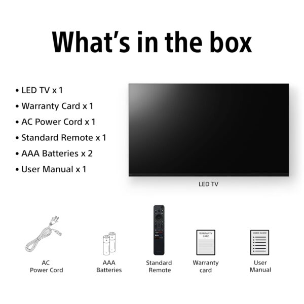 Sony 139 cm (55 inches) BRAVIA 2M2 Series 4K Ultra HD Smart LED Google TV K-55S25M2 - Image 4