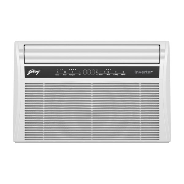 Godrej 1.5 Ton 5 Star 5-in-1 Convertible Inverter Window AC (Copper, 2025 Model, AC 1.5T WIC 18XTC5 WYA, White)