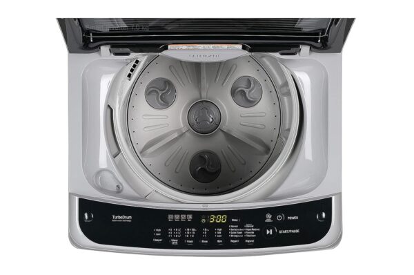LG 7 kg 5 Star Smart Inverter Technology Fully Automatic Top Load Washing Machine (T70SPSF1ZA, Silver) - Image 6