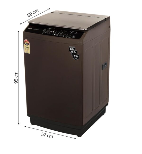 IFB 8.0 Kg Fully-Automatic Top Loading Washing Machine (TL-SBRS 8.0 KG Aqua, Brown, 2X Power Steam, 4 Years Comprehensive Warranty) - Image 5