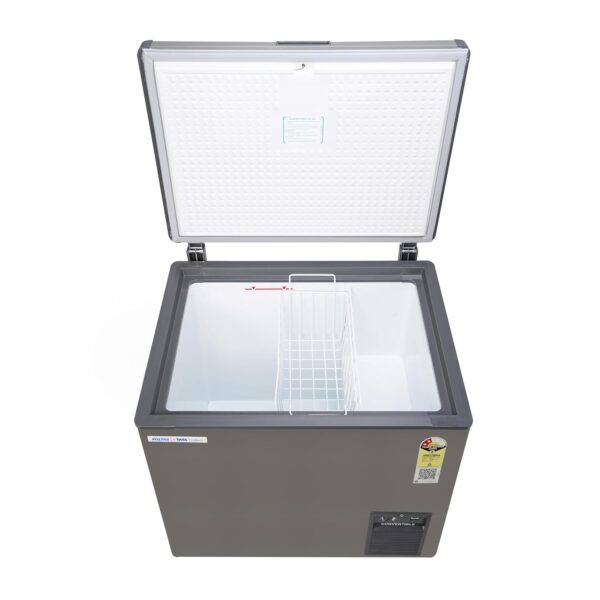 VOLTAS 205 L Single Door White and Grey Hard Top Deep Freezer, CVF205 SA2-P-PL - Image 5
