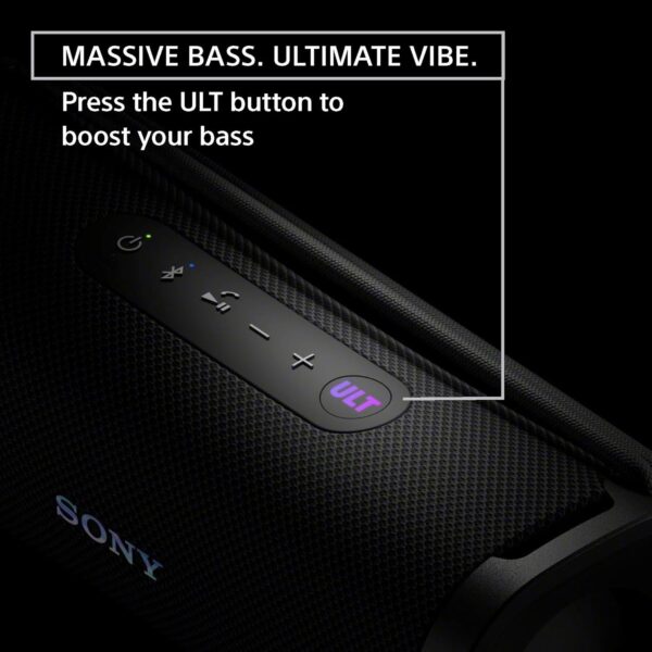 SONY ULT Field 1 with Massive Bass,12hrs Playtime,Hands Free Calling (with MIC),IP67(Waterproof,Dustproof,Rustproof),Sound Connect App,Wireless Bluetooth Speaker-White - Image 5