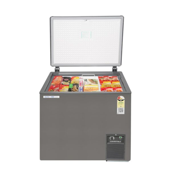 VOLTAS 205 L Single Door White and Grey Hard Top Deep Freezer, CVF205 SA2-P-PL - Image 7