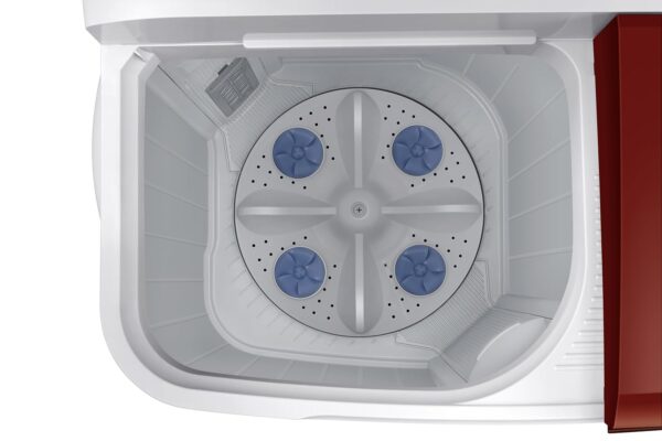 Samsung 7 kg, 5 Star, Semi-Automatic Top Load Washing Machine (WT70C3000RR/TL, Air Turbo Drying, Light Gray) - Image 4